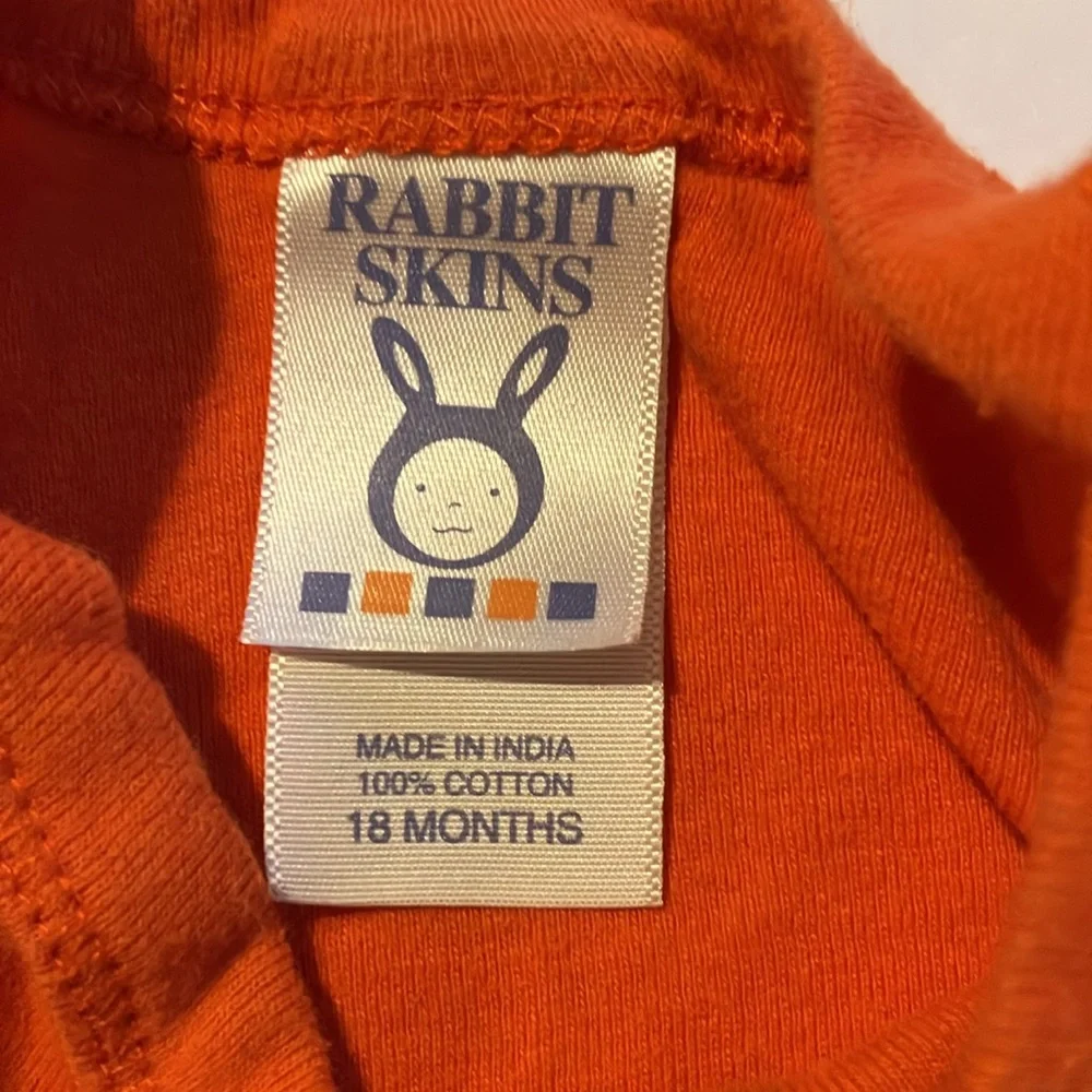 Detroit Tigers‎ Vibrant Orange and Navy Baby Onsies Set of Two 18 Months
